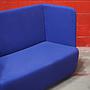 Low sofa 'Basket' by Matthias Demacker for Softline (ca. 2011) - Purple/Blue