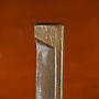 Cabinet handle in solid bronze by Jules Wabbes (ca. 1970)