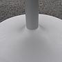 Round dining table with laminated tabletop and steel leg (ø 120 cm)