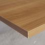 Folding table with laminated tabletop and chromed steel legs by Howe (180 x 75 cm)
