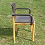 Stackable armchair 'Serie 77' by Gerd Lange for Thonet (ca. 1970)