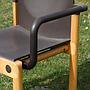 Stackable armchair 'Serie 77' by Gerd Lange for Thonet (ca. 1970)