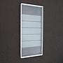 Float glass partition for JB 2000 partitions by Beddeleem (H. 238,5 cm x W. 109,5 cm)