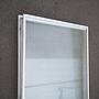 Float glass partition for JB 2000 partitions by Beddeleem (H. 238,5 cm x W. 109,5 cm)