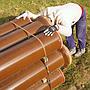 Vitrified clay pipe by Euro Sweillem (L. cm)