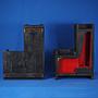 Pair of wooden mould from Durobor