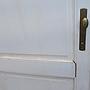 Painted door in solid pine (H. 220,5 cm x W. 84,5 cm) - Left