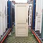 Painted door in solid pine (H. 236,5 cm x W. 91,7 cm) - Left