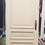 Painted door in solid pine (H. 236,5 cm x W. 91,7 cm) - Left