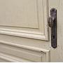 Painted door in solid pine (H. 236,5 cm x W. 91,7 cm) - Left