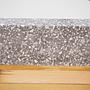 Floor plinth 'Cortina' in Bomarbre terrazzo (L. 30 cm)