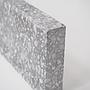 Floor plinth 'Cortina' in Bomarbre terrazzo (L. 30 cm)