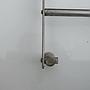 Bucket sink in ceramic with stainless steel grating