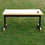 Table by Christophe Gevers (L. 140 cm)