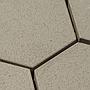 Hexagonal speckled dry pressed ceramic floor tiles by Zahna Fliesen - Sold per m2