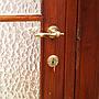 Double door with glass panels (H. 227 cm x W. 152 cm) - Right