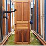 Door in varnished solid pine  (H. 246 cm x W. 87 cm) - Right/Left