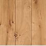 Wide plank flooring in solid oak with singularities (L. 246 x W. 19 cm)