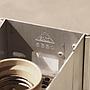 Wall light by Erco with aluminium base and switch (ca. 1960)