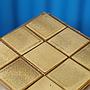 Box of wall glazed ceramic tiles 'Yellowbrown' (2,4 m2)