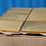 Box of wall glazed ceramic tiles 'Yellowbrown' (2,4 m2)