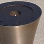 Table leg in stainless steel (H. 70 cm )