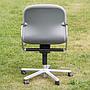 Swivel office chair 'FS 211/8' by Klaus Franck & Werner Sauer for Wilkhahn (ca. 1980) - Grey