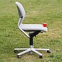 Swivel office chair 'FS 211/8' by Klaus Franck & Werner Sauer for Wilkhahn (ca. 1980) - Grey
