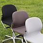 Swivel office chair 'FS 211/8' by Klaus Franck & Werner Sauer for Wilkhahn (ca. 1980) - Brown