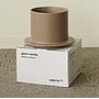 Ceramic bowl 'Dishes to dishes' by Glenn Sestig for Valerie Objects - H. 14 cm - Grey