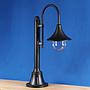Floor light in powder coated aluminium with plastic diffuser