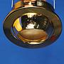 Recessed light  in gold chromed steel