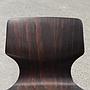 Stackable school chair in pagwood by Fpf Flötotto (Pagholz)
