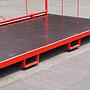 Stackable platform trolley on wheels by Koch France