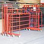 Stackable platform trolley on wheels by Koch France