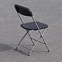 Folding chair in polypropylene and steel