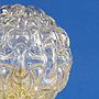 Wall/Ceiling light 'Richard' with textured glass diffuser