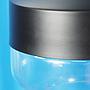 Hanging light in black plated steel with glass diffuser by Utilicht (⌀ 24,5 cm)