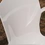 Stackable armchair 'Dejavu' in polycarbonate by Siesta
