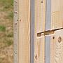 Gymnasium panel in cross-laminated timber with maple veneer (222 x 122 cm) - Sold per panel