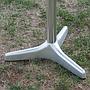 Round table in aluminium by Satelliet