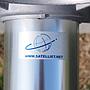 Round table in aluminium by Satelliet
