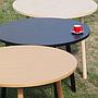 Round table 'Paddle' by Benoit Deneufbourg for Cruso (ø 90 cm) - Various colors