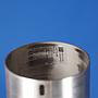 Wall light in glass and brush stainless steel by Schmitz - Leuchten