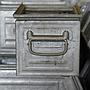 Storage container in galvanized steel by Overtom