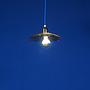 Hanging light 'Pipo' in opaline glass - Smoked