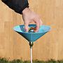 Hanging light 'Nicolo' in opaline glass - Sky blue
