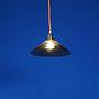 Hanging light 'Nicolo' in opaline glass - Smoked