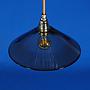 Hanging light 'Nicolo' in opaline glass - Smoked