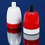 Socket in gloss porcelain by Belucca (E27) - Red or white